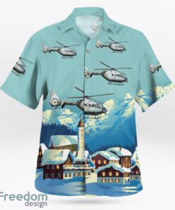 Swiss Air Force Eurocopter EC 635P2+ Hawaiian Shirt Product Photo 3