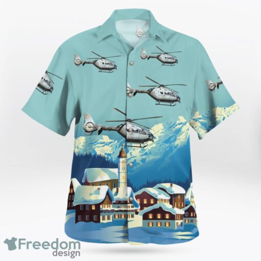 Swiss Air Force Eurocopter EC 635P2+ Hawaiian Shirt Product Photo 3