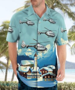 Swiss Air Force Eurocopter EC 635P2+ Hawaiian Shirt Product Photo 4