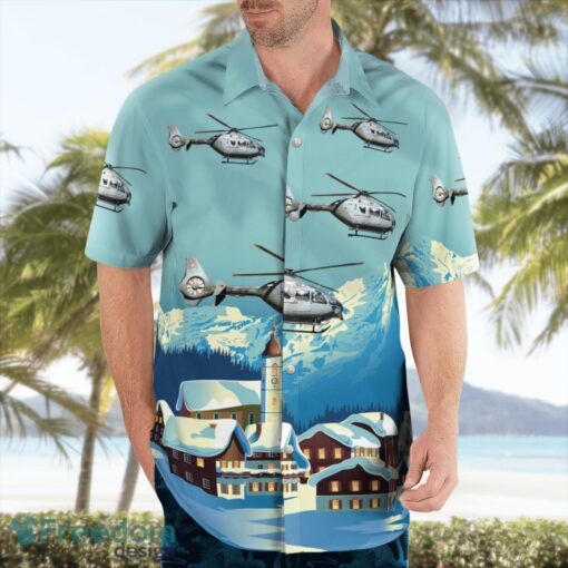 Swiss Air Force Eurocopter EC 635P2+ Hawaiian Shirt Product Photo 4