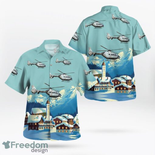 Swiss Air Force Eurocopter EC 635P2+ Hawaiian Shirt Product Photo 1