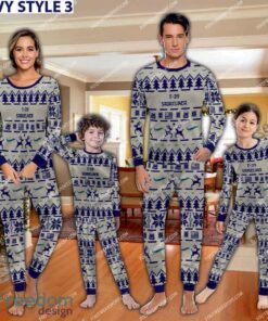 T 39 Sabreliner T39 Aircraft Ugly Christmas Pajamas Set Family Gift For Family image T-39 Sabreliner T39 Aircraft Ugly Christmas Pajamas Set Family Gift For Family - T-39 Sabreliner T39 Aircraft Pajamas Set Family Photo Navy