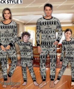 T-39 Sabreliner T39 Aircraft Ugly Christmas Pajamas Set Family Gift For Family