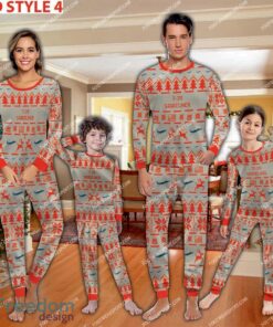 T 39 Sabreliner T39 Aircraft Ugly Christmas Pajamas Set Family Gift For Family image T-39 Sabreliner T39 Aircraft Ugly Christmas Pajamas Set Family Gift For Family - T-39 Sabreliner T39 Aircraft Pajamas Set Family Photo Red