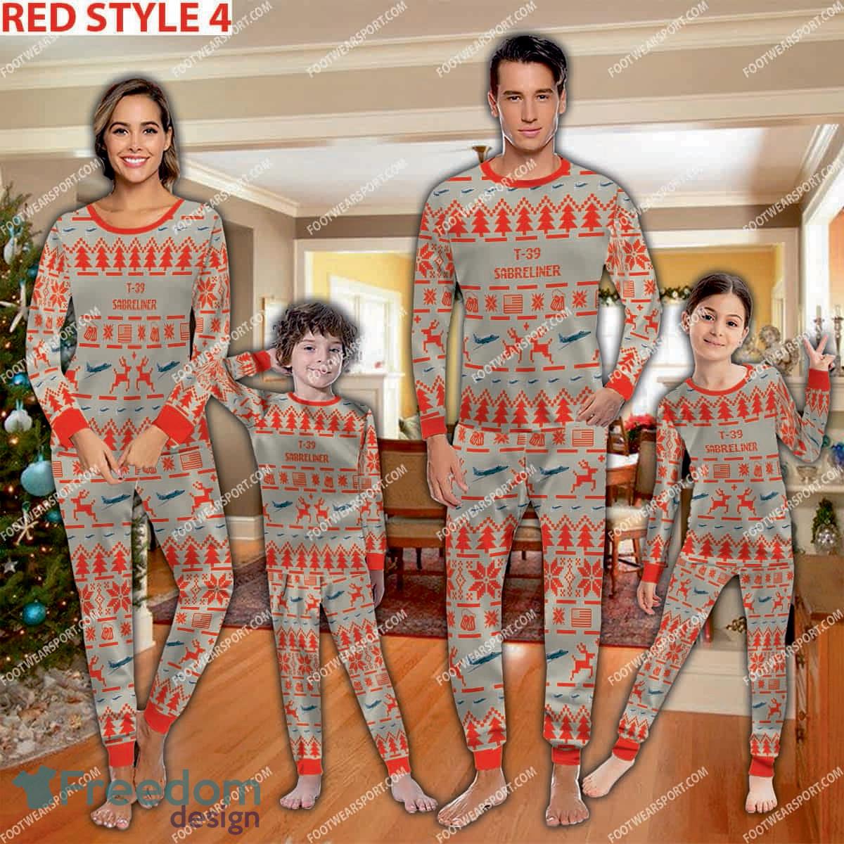 t-39-sabreliner-t39-aircraft-ugly-christmas-pajamas-set-family-gift-for-family-3.jpg T-39 Sabreliner T39 Aircraft Ugly Christmas Pajamas Set Family Gift For Family - T-39 Sabreliner T39 Aircraft Pajamas Set Family Photo Red