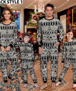 T-6 Texan T6 Aircraft Family Pajamas Set Gift For Family Christmas