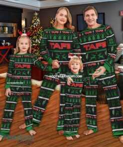 Tafe Tractor Ugly Christmas Family Pajamas Set