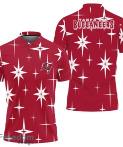 Tampa Bay Buccaneers Sparkle Pattern Polo Shirt