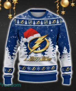 Tampa Bay Lightning Car For Fans 3D Sweater Ugly Christmas Santa Hat Tree Gift For Men Women Tampa Bay Lightning Car For Fans 3D Sweater Ugly Christmas Santa Hat Tree Gift For Men Women