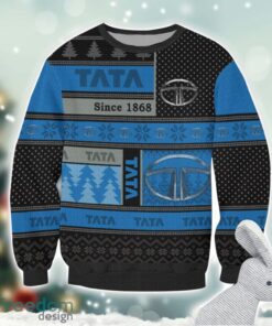 Tata Logo Ugly Christmas Sweater For Fans Men And Women Christmas Gift Ideas Product Photo 2