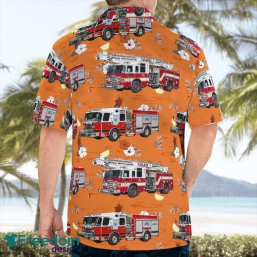 Tavares Fire Department Tavares, Florida Aloha Hawaiian Shirt Beach Gift Shirt Product Photo 2