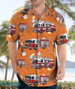 Tavares Fire Department Tavares, Florida Aloha Hawaiian Shirt Beach Gift Shirt Product Photo 4