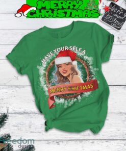 Taylor Swift Christmas Have Yourself A Merry Swiftmas Fleece Pajamas Set Full Print Christmas For Women - Taylor Swift Christmas Have Yourself A Merry Swiftmas Fleece Pajamas Set-2