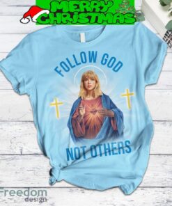 Taylor Swift Follow God Not Others Thankful Grateful Blessed Pajamas Set For Women Gift Christmas - Taylor Swift Follow God Not Others Thankful Grateful Blessed Pajamas Set-2