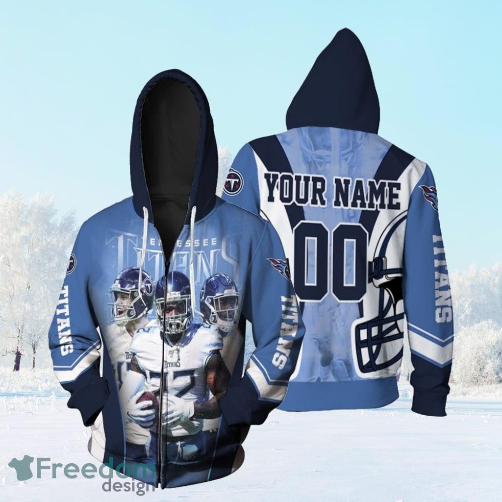 Team Tennessee Titans Afc South Champions Super Bowl 2021 Personalized Zip Hoodie 3D All Over Print image Team Tennessee Titans Afc South Champions Super Bowl 2021 Personalized Zip Hoodie 3D All Over Print Product Photo 1