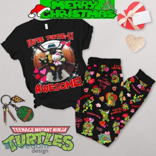 Teenage Mutant Ninja Turtles Love Fleece Pajamas Set For Christmas - Teenage Mutant Ninja Turtles Love Fleece Pajamas Set-1