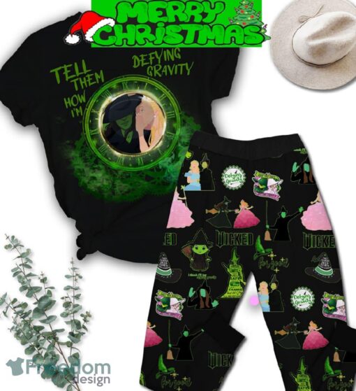 Tell Them How I’m Defying Gravity Pajamas Set All Over Print Christmas Gift - Tell Them How I’m Defying Gravity Pajamas Set-1