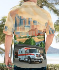 Tennessee, Hamilton County EMS Hawaiian Shirt Product Photo 2