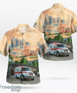 Tennessee, Hamilton County EMS Hawaiian Shirt Product Photo 1