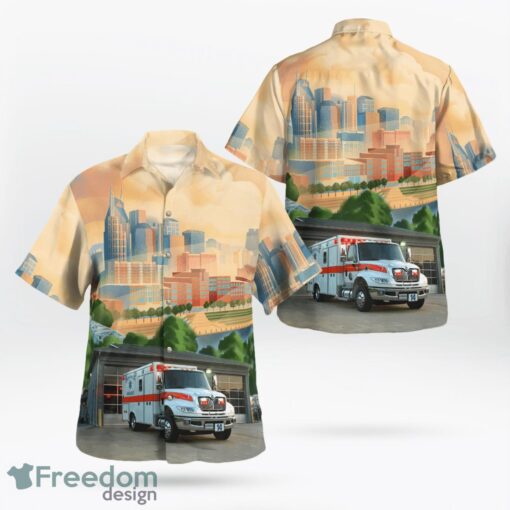 Tennessee, Hamilton County EMS Hawaiian Shirt Product Photo 1