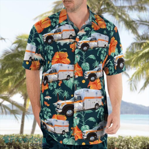 Tennessee, Putnam County EMS Hawaiian Shirt Product Photo 4