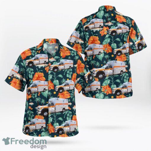 Tennessee, Putnam County EMS Hawaiian Shirt Product Photo 1