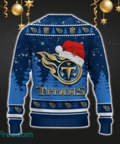 Tennessee Titans Car For Fans 3D Sweater Ugly Christmas Santa Hat Tree Gift For Men Women - Tennessee Titans Ugly Christmas Sweater_3