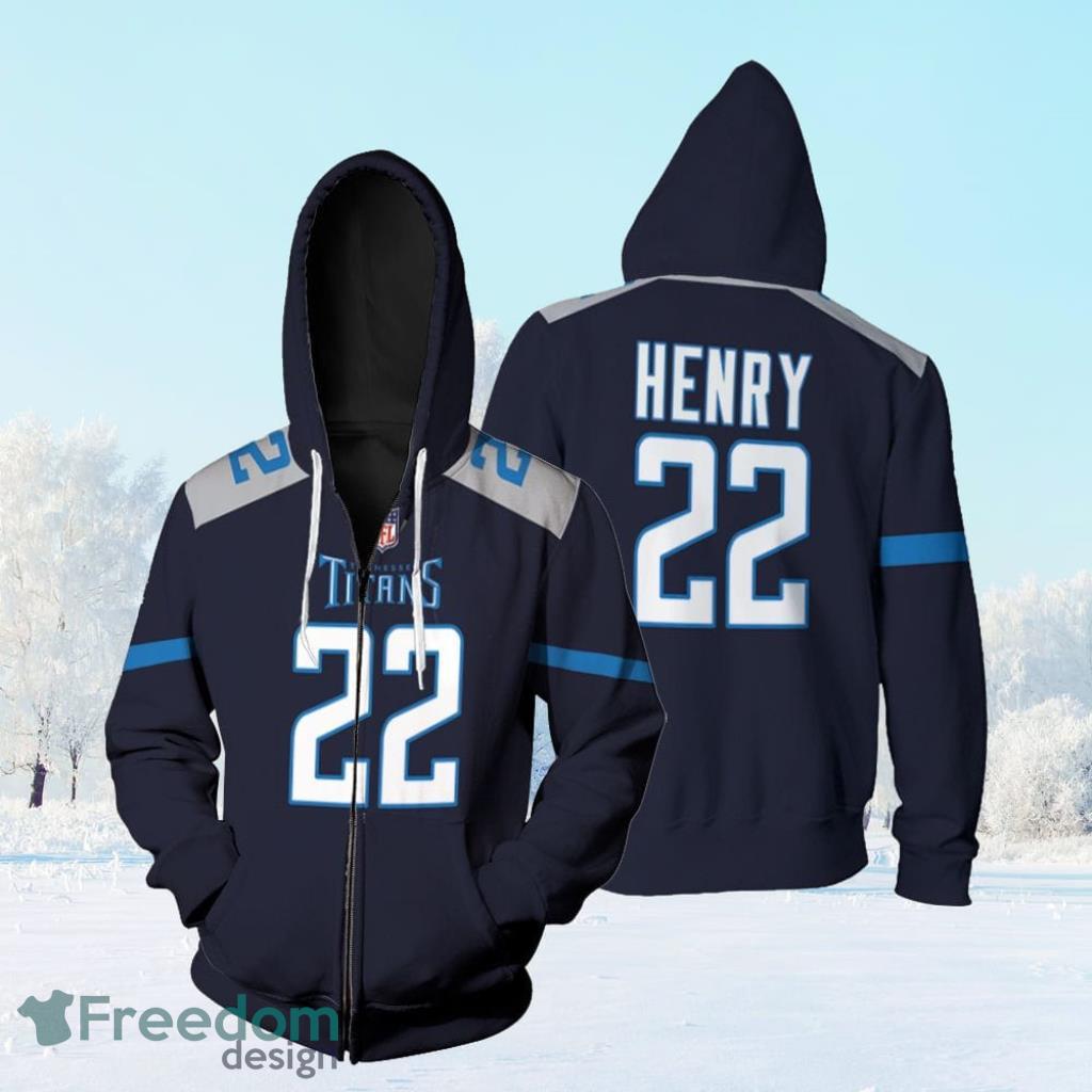 Tennessee Titans Derrick Henry #22 Great Player Nfl American Football Team New Game Navy 2019 3D Designed Allover Gift For Titans Fans Zip Hoodie 3D All Over Print image Tennessee Titans Derrick Henry #22 Great Player Nfl American Football Team New Game Navy 2019 3D Designed Allover Gift For Titans Fans Zip Hoodie 3D All Over Print Product Photo 1