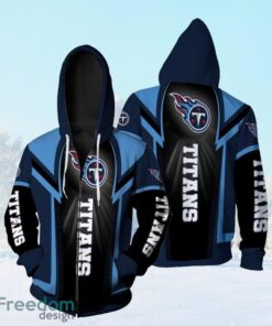 Tennessee Titans For Fans Zip Hoodie 3D All Over Print