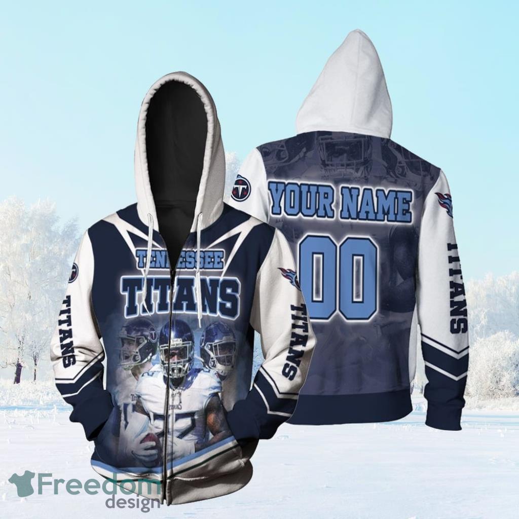 Tennessee Titans Logo Super Bowl 2021 Afc South Champions Personalized Zip Hoodie 3D All Over Print image Tennessee Titans Logo Super Bowl 2021 Afc South Champions Personalized Zip Hoodie 3D All Over Print Product Photo 1