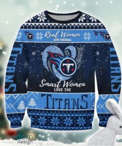 Tennessee Titans Logo Ugly Christmas Sweater For Fans Men And Women Christmas Gift Ideas