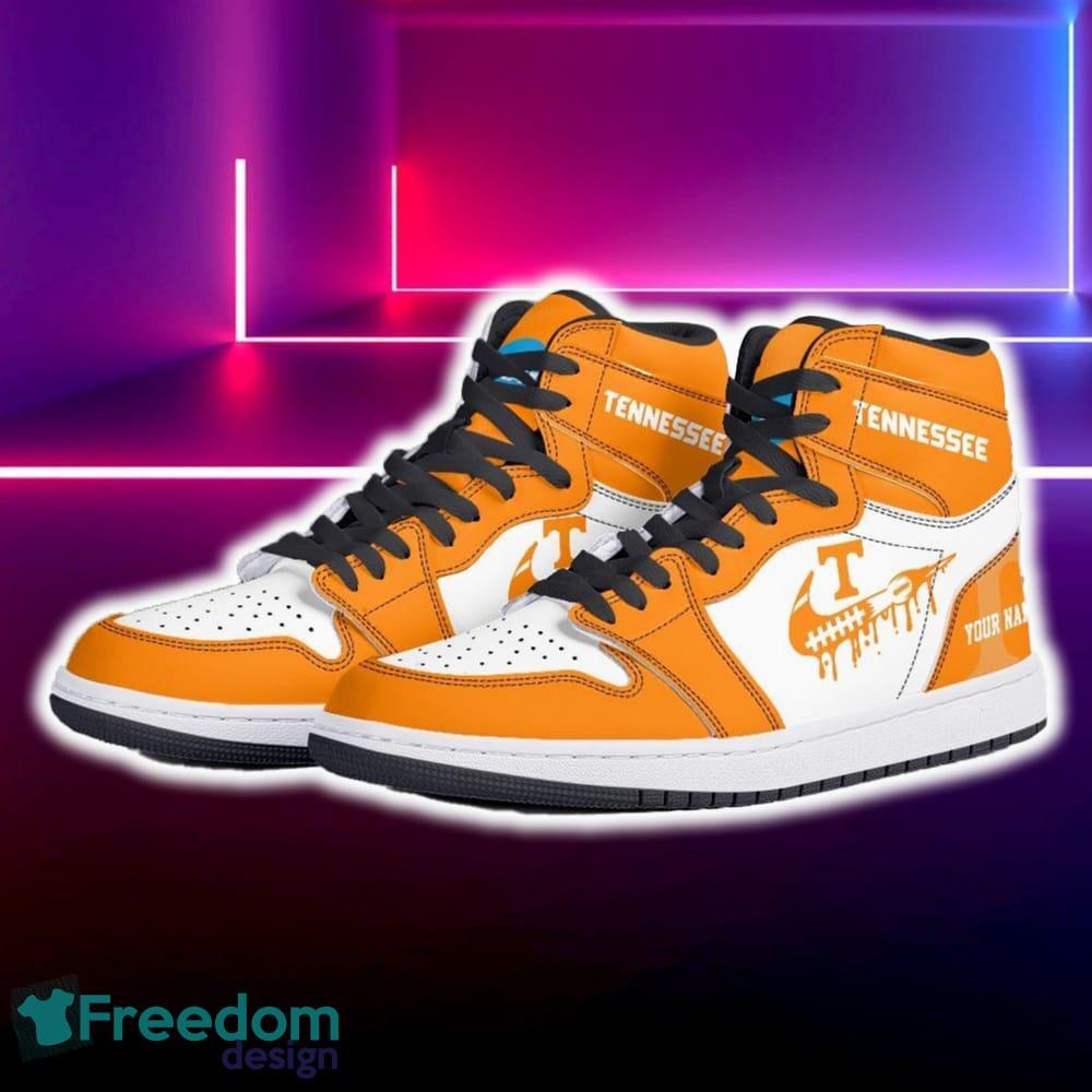 Tennessee Volunteers Air Jordan Hightop Shoes New Custom Name For Fans Gift Sneaker image Tennessee Volunteers Air Jordan Hightop Shoes New Custom Name For Fans Gift Sneaker - Tennessee Volunteers Air Jordan Hightop Shoes Photo 5