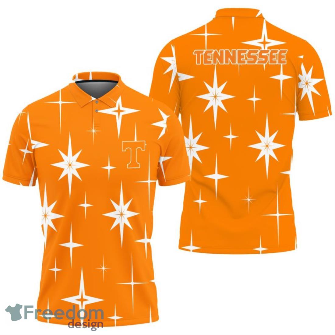 Tennessee Volunteers Sparkle Pattern Polo Shirt image Tennessee Volunteers Sparkle Pattern Polo Shirt Product Photo 1