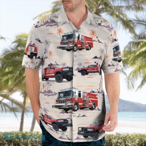 Texas Abilene Fire Department Hawaiian Shirt Product Photo 3