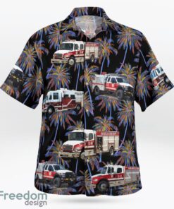 Texas Amarillo Fire Department Hawaiian Shirt Product Photo 2