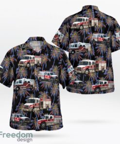 Texas Amarillo Fire Department Hawaiian Shirt