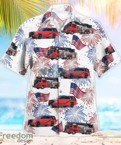 Texas, Colleyville Fire Department, 4th Of July Hawaiian Shirt Men Women Beach Shirt Product Photo 3