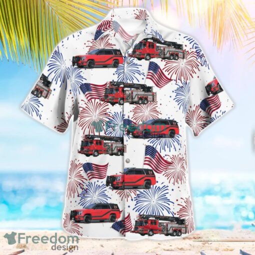 Texas, Colleyville Fire Department, 4th Of July Hawaiian Shirt Men Women Beach Shirt Product Photo 3