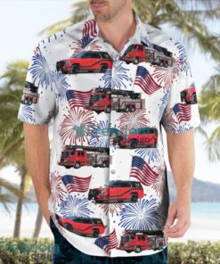 Texas, Colleyville Fire Department, 4th Of July Hawaiian Shirt Men Women Beach Shirt Product Photo 4