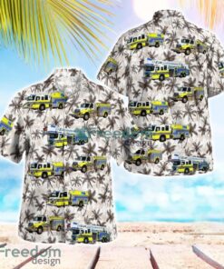 Texas, Dallas Fort Worth International Airport Fire Rescue Beach Hawaiian Shirt