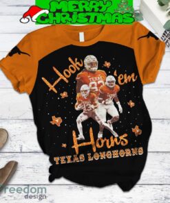 Texas Longhorns Hook ‘Em Horns Fleece Pajamas Set For Women Gift Christmas Texas Longhorns Hook ‘Em Horns Fleece Pajamas Set For Women Gift Christmas