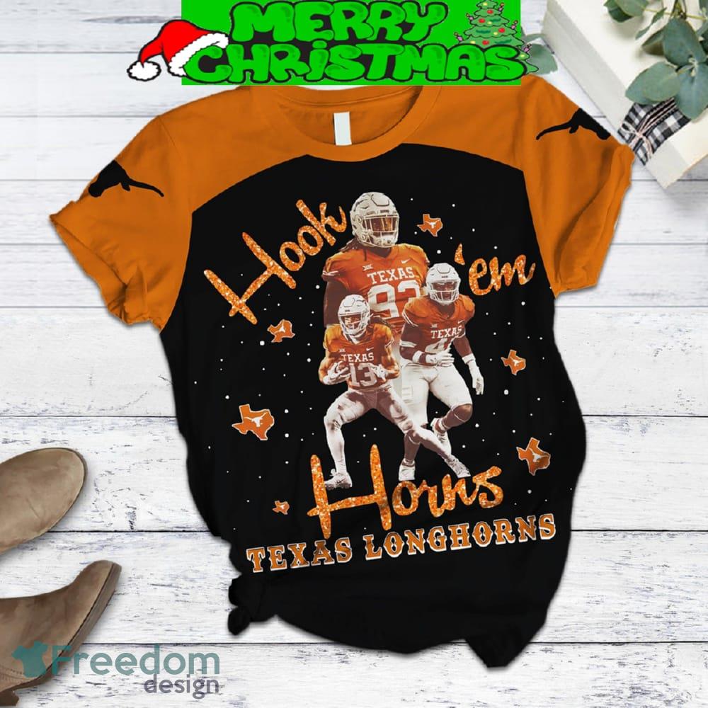 Texas Longhorns Hook ‘Em Horns Fleece Pajamas Set For Women Gift Christmas image Texas Longhorns Hook ‘Em Horns Fleece Pajamas Set For Women Gift Christmas - Texas Longhorns Hook ‘Em Horns Fleece Pajamas Set-1
