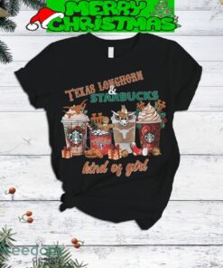 Texas Longhorns Starbucks Kind Of Girl Fleece Pajamas Set Gift Family - Texas Longhorns Starbucks Kind Of Girl Fleece Pajamas Set-2
