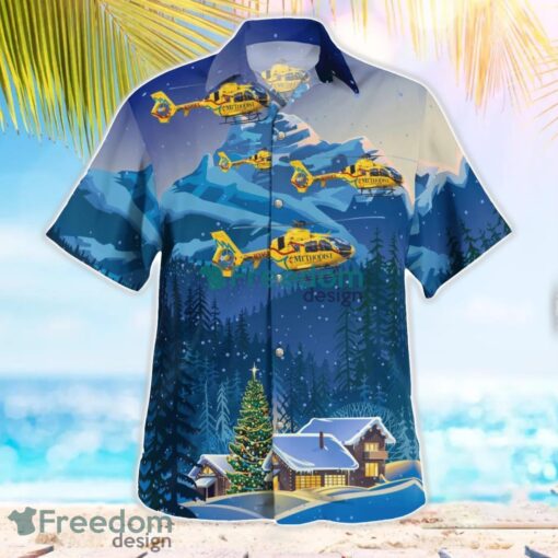 Texas, Methodist Air Care Eurocopter EC-135P2+ Hawaiian Shirt Men Women Beach Shirt Product Photo 3