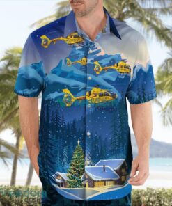 Texas, Methodist Air Care Eurocopter EC-135P2+ Hawaiian Shirt Men Women Beach Shirt Product Photo 4