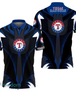 Texas Rangers Abstract Pattern Polo Shirt