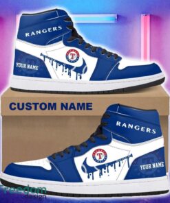 Texas Rangers AJ1 Hightop Shoes New For Men Women Gift Air Jordan Hightop Sneaker Custom Name Texas Rangers AJ1 Hightop Shoes New For Men Women Gift Air Jordan Hightop Sneaker Custom Name