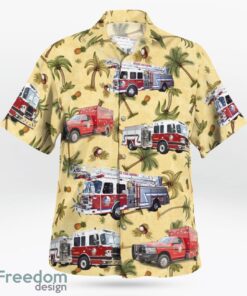 Texas Yoakum Fire Department Hawaiian Shirt Product Photo 2