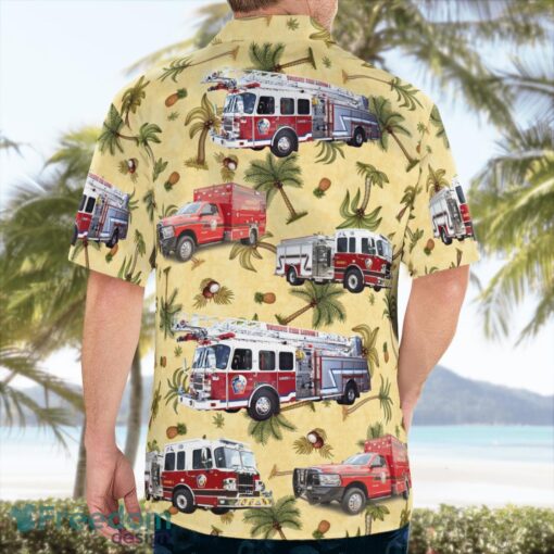 Texas Yoakum Fire Department Hawaiian Shirt Product Photo 4