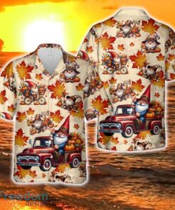 Thanksgiving Day Gnomes Hawaiian Shirt